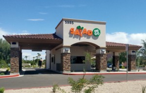 Salad and Go Storefront Chandler Arizona